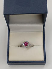 石付きリング|PT900