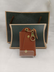 【未使用】レザーキーケース|IL BISONTE