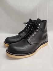 8165/ブラッククローム/プレーントゥ|REDWING