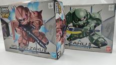 SDガンダムザクⅡ&シャア専用ザクⅡ