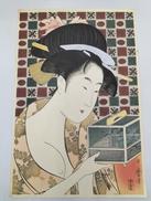 喜多川歌麿 「虫籠」　高見沢忠雄監修|髙見沢 忠雄