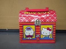 レトロ サンリオ 空き缶　FUJIYA　KITTY　缶|不二家