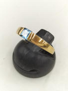 リング|水色の石