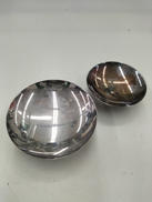 銀杯 二つセット|社名、日付刻印有り