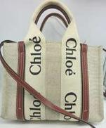 ウッディ スモールトートバッグ　S385E66V-90U|CHLOE