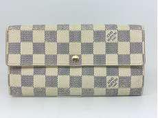 ポルトフォイユ・サラ　N61735　ダミエ　長財布|LOUIS VUITTON