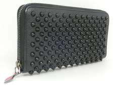 パネトーネ スパイクス ラウンドファスナーウォレット|CHRISTIAN LOUBOUTIN