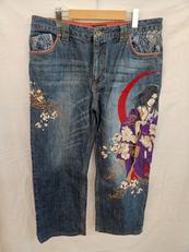 デニムパンツ|抜刃娘