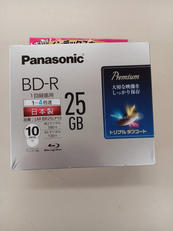 未開封　BD-R10枚パック|PANASONIC
