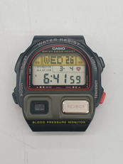 カシオ クォーツ ブラッドプレッシャーモニター 血圧時計|CASIO