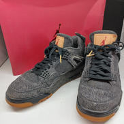 AIRJORDAN4 BLACK DENIM (LEVIS|NIKE × LEVI'S