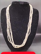 淡水パール4連ネックレス|不明