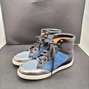 JIMMY CHOO デニムハイカットスニーカー　23.5|JIMMY CHOO