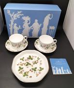 ウェッジウッド　カップ&ソーサー2客&プレート|WEDGWOOD