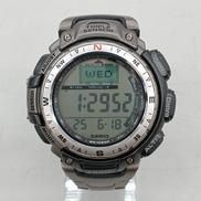 カシオ クォーツ PRO TREK ベルトチタン製|CASIO
