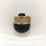 ダイヤ　リング　K18　約12.5号|ダイヤ0.30CT