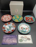 4号皿揃|九谷焼