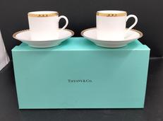 ティファニー　デミタスカップ&ソーサー 2客|TIFFANY&CO
