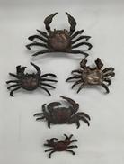 古銅置物 5個セット|不明