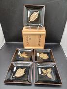 木葉文 銘々皿5枚|唐津焼