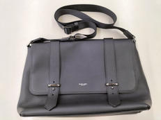 エンボスシュリンクレザーショルダーバッグ|BLACK LABEL CRESTBRIDGE