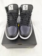 AIR JORDAN 1 MID BLACK/OFF NOI|NIKE