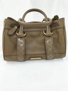 レザーハンドバッグ|BURBERRY