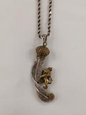 シルバーアクセサリー 925表記|ライオンクラウンモチーフ