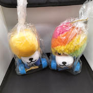 アフロ犬 おさんぽぬいぐるみ 2種セット|サンエックス