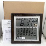 電波時計 フィットウェーブカレンダーD178|リズム時計工業