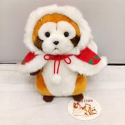 ぬいぐるみ ラスカル サンタ クリスマス フード ケープ|ALFA