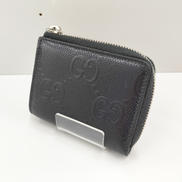 GGエンボスL字ファスナー小銭入れ|GUCCI
