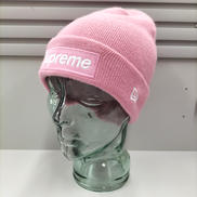 NEW ERA BOX LOGO BEANIE PINK 2|SUPREME