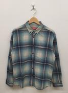 SHADOW PLAID FLANNEL SHIRT|SUPREME