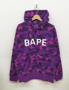 COLOR CAMO BAPE PULLOVERHOODIE|A BATHING APE