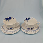 カップ＆ソーサー　２客セット|Royal Copenhagen