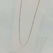 K18WGネックレス|-