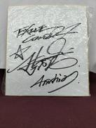 ATSUSHI サイン色紙|EXILE