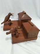 からくり 楊枝・タバコケース|吉野山