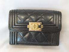 三つ折りミニ財布|CHANEL