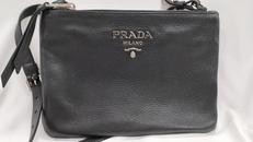 レザーショルダーバッグ|PRADA