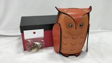 フクロウ 貯金箱|鴻池製作所