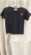 ハートロゴTシャツ(ブラック)|COMME DES GARCONS