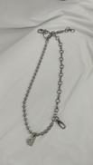 LAYERED CHAIN CHARM WITH HEART|DIESEL