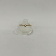 K10イエローゴールドオパールリング(ピンキーリング)|TSUTSUMI