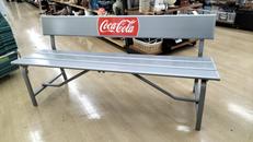 アルミベンチ シルバー|COCA COLA