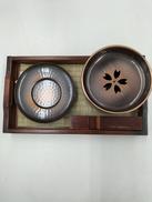 純銅製 茶器セット|-