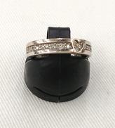 K18WG 石付きリング|サイズ9号