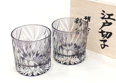 江戸切子グラス ペア|彩鳳