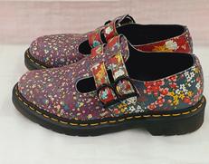 BLACK FLORA メリージェーンスタイル|DR.MARTENS